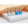 Brilio Silver Brilio Sidabrinis Matching sidabrinis earrings with zircons and synthetic opals EA932WB