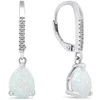 Brilio Silver Brilio Sidabrinis Matching sidabrinis earrings with synthetic opals EA652W