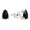 Brilio Silver Brilio Sidabrinis Matching sidabrinis earrings with juodas zircons EA860WBC