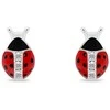 Brilio Silver Brilio Sidabrinis Derantys sidabrino auskarai „Ladybugs EA951W“