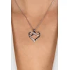 Brilio Silver Delicate auksinis-plated pakabukas with zircons NCL122Y
