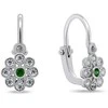 Brilio Silver Brilio Sidabrinis Delicate girl´s sidabrinis earrings Flowers EA190WG