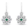 Brilio Silver Brilio Sidabrinis Delicate girl´s sidabrinis earrings Flowers EA190WG