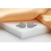 Brilio Silver Brilio Sidabrinis Delicate sidabrinis auskarai Angel wings EA743W