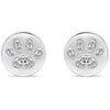 Brilio Silver Subtilūs sidabriniai auskarai Paws EA489W