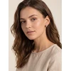 Brilio Silver Brilio Sidabrinis Delicate sidabrinis auskarai su lanku EA949W