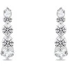 Brilio Silver Brilio Sidabrinis Delicate sidabrinis auskarai su lanku EA956W