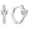 Brilio Silver Brilio Sidabrinis Delicate sidabrinis auskarai su lanku EA949W