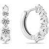 Brilio Silver Brilio Sidabrinis Delicate sidabrinis auskarai su lanku EA956W