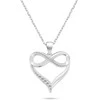 Brilio Silver Brilio Sidabrinis Delicate sidabrinis pakabukas with zircons NCL122W