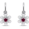 Brilio Silver Brilio Sidabrinis Design girl´s sidabrinis earrings Flowers EA193WR