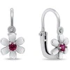 Brilio Silver Brilio Sidabrinis Design girl´s sidabrinis earrings Flowers EA193WR