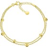 Brilio Silver Brilio Sidabrinis Double sidabrinis bracelet with balls BRC103Y