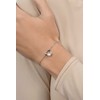 Brilio Silver Elegant auksinis-plated bracelet with real pearl BRC28Y