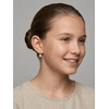 Brilio Silver Elegant auksinis-plated earrings with cubic zirconia EA1267Y