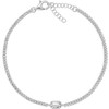 Brilio Silver Brilio Sidabrinis Elegant sidabrinis apyrankė su cirkoniu BRC108W