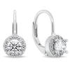 Brilio Silver Elegant sidabrinis earrings with cubic zirconia EA1267W