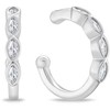 Brilio Silver Brilio Sidabrinis Elegant sidabrinis auskarai su cirkoniais EA782W