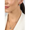 Brilio Silver Brilio Sidabrinis Elegant sidabrinis jewelry set with zircons SET274WAQ (pendant, earrings)