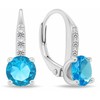 Brilio Silver Brilio Sidabrinis Elegant sidabrinis jewelry set with zircons SET274WAQ (pendant, earrings)