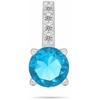 Brilio Silver Brilio Sidabrinis Elegant sidabrinis jewelry set with zircons SET274WAQ (pendant, earrings)