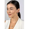 Brilio Silver Brilio Sidabrinis Elegant sidabrinis jewelry set with zircons SET274WAQ (pendant, earrings)