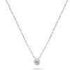 Brilio Silver Brilio Sidabrinis Elegant sidabrinis pakabukas with zircon NCL86W