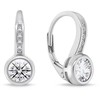 Brilio Silver Brilio Sidabrinis Elegant sidabrinis jewelry set with zircons SET201W (pendant, earrings)