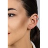 Brilio Silver Brilis Sidabrinis Fashionable paauksuotas viengubas auskaras EA854Y