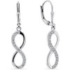 Brilio Silver Madingi sidabriniai Infinity EA272W auskarai
