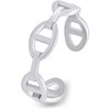 Brilio Silver Brilliant Sidabrinis Fashion Sidabrinis Open Ring RI081W