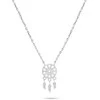 Brilio Silver Brilio Sidabrinis Madingas Sidabrinis karoliai Dream Catcher NCL90W