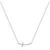 Brilio Silver Brilio Sidabrinis Fine sidabrinis cross pakabukas with zircons NCL22W