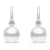 Brilio Silver Brilio Sidabrinis Delicate sidabrinis earrings with pearls EA955W