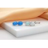 Brilio Silver Brilio Sidabrinis Delicate sidabrinis earrings with synthetic opals EA934WB