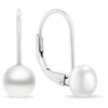 Brilio Silver Brilio Sidabrinis Delicate sidabrinis earrings with real pearls EA409W/410/411