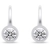 Brilio Silver Brilio Sidabrinis Delicate sidabrinis earrings with zircons EA129W