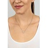 Brilio Silver Delicate sidabrinis pakabukas Heart with zircons NCL35W