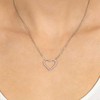 Brilio Silver Delicate sidabrinis pakabukas Heart with zircons NCL35W