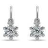 Brilio Silver Brilio Sidabrinis Girls Dazzling Sidabrinis Auskarai Gėlės EA188W