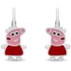 Brilio Silver Mergaičių sidabriniai auskarai Peppa Pig EA1269W