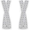 Brilio Silver Brilio Sidabrinis Glittering sidabrinis auskarai PE066