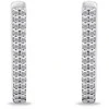 Brilio Silver Brilio Sidabrinis Glittering sidabrinis apvalūs auskarai EA132W