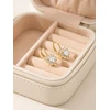 Brilio Silver Gold-plated dangling earrings Hearts with zircons EA1266Y