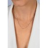 Brilio Silver Brilio Sidabrinis Gold-plated pakabukas with baltas balls NCL112Y