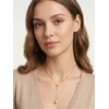 Brilio Silver Gold-plated pakabukas with real pearl NCL221Y