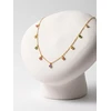 Brilio Silver Brilio Sidabrinis Gold-plated pakabukas with colored zircons NCL60Y