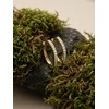 Brilio Silver Gold-plated rings with clear cubic zirconias EA1280Y