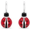 Brilio Silver Happy sidabrinis earrings for good luck Ladybugs EA435W