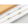 Brilio Silver Infinity &amp; Cross paauksuota apyrankė moterims BRC178Y